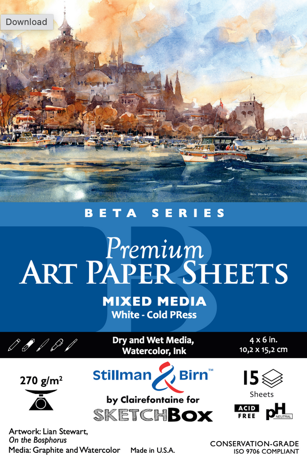 Stillman & Birn Beta Cold Press Mixed Media Paper
