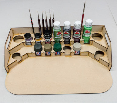 GCmini Painting Station for Tamiya & Polly Scale, 36mm, 14 Bottles, view 2 of 6