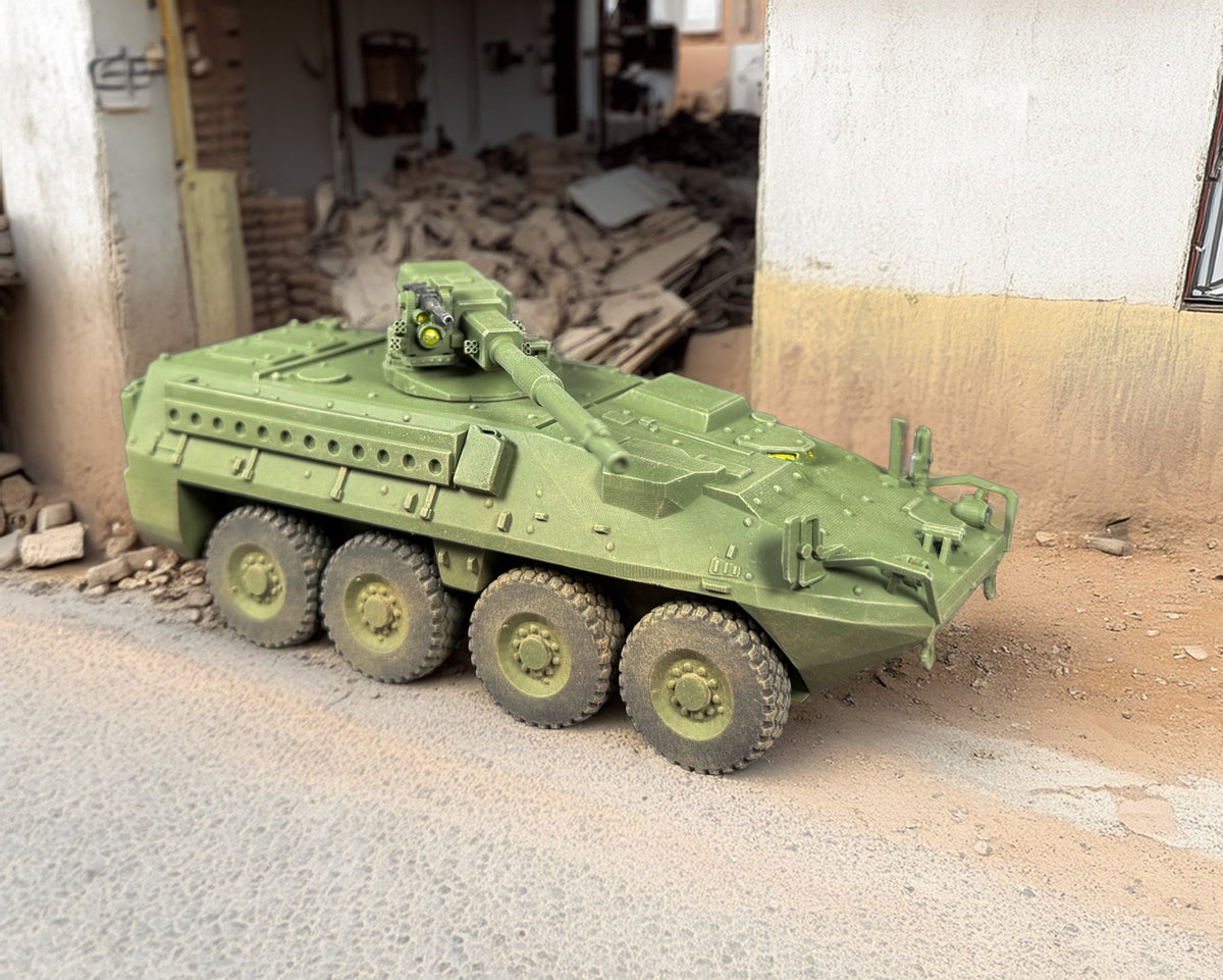GCmini M1128 Stryker MGS Resin Vehicle, 20mm