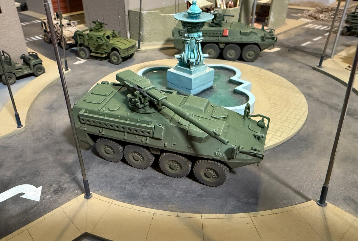 GCmini M1128 Stryker MGS Resin Vehicle, 20mm, view 4 of 14