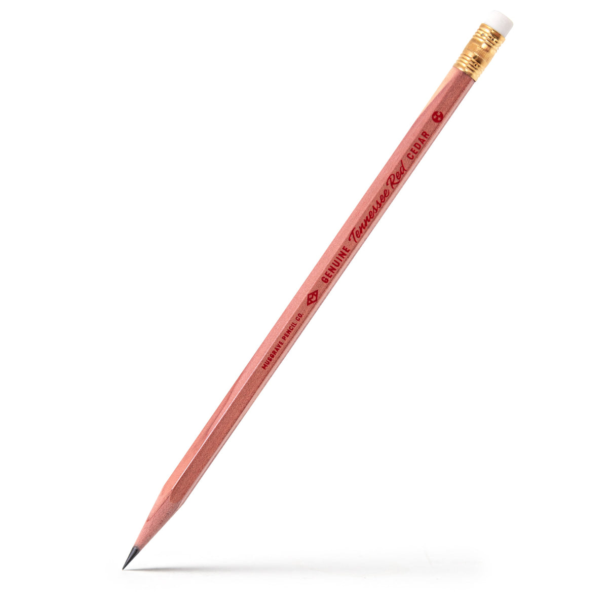 Musgrave | Tennessee Red Cedar Pencils in Cedar Box | 24 Pack, Musgrave Logo