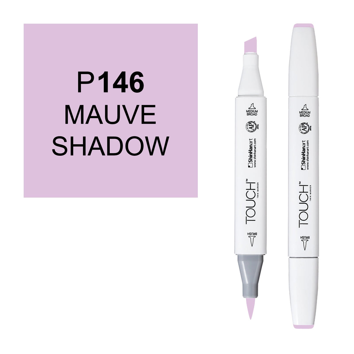 ShinHan Art Touch Twin Alcohol Marker, 146 Mauve Shadow