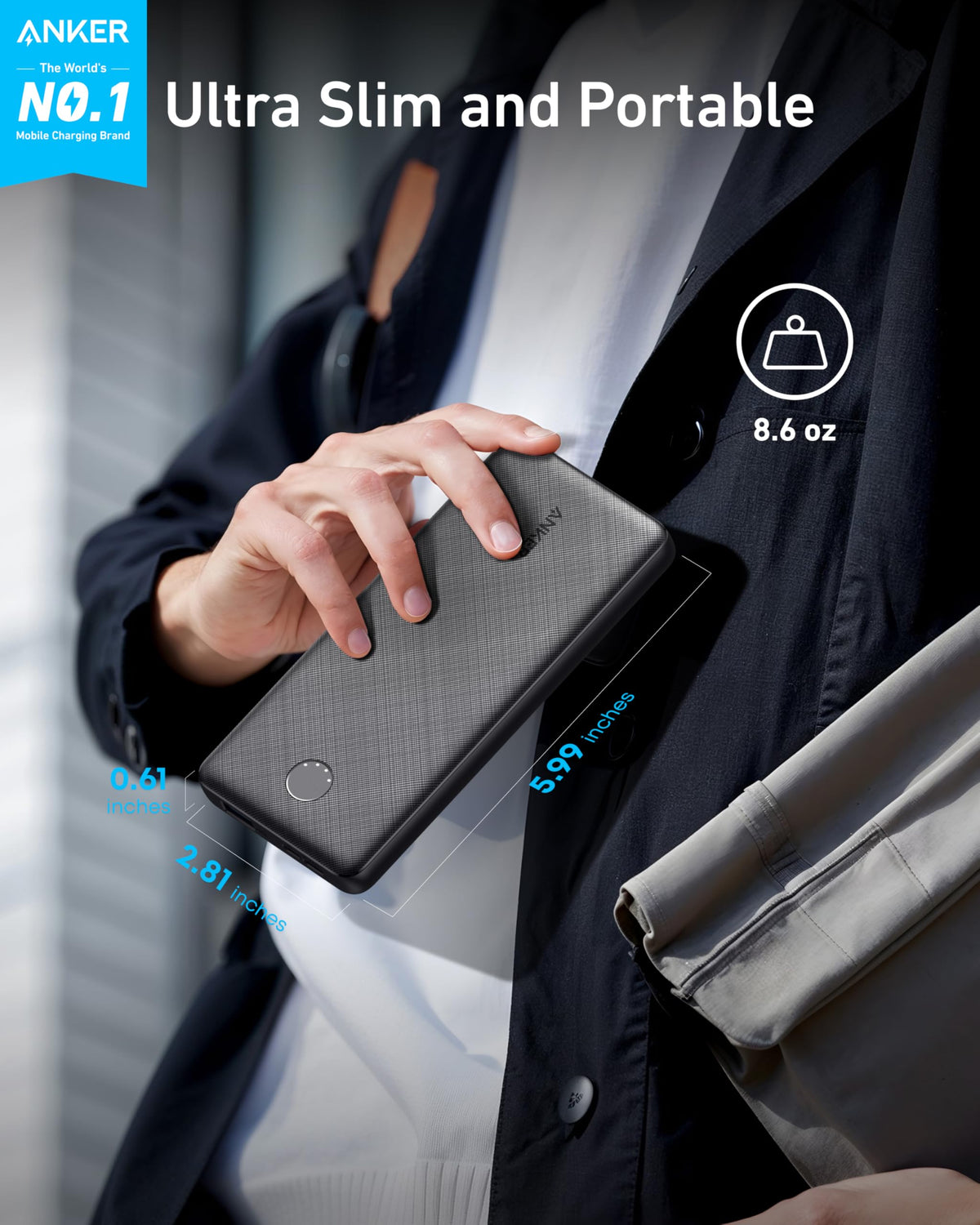 Anker | 313 Power Bank | PowerCore 10K