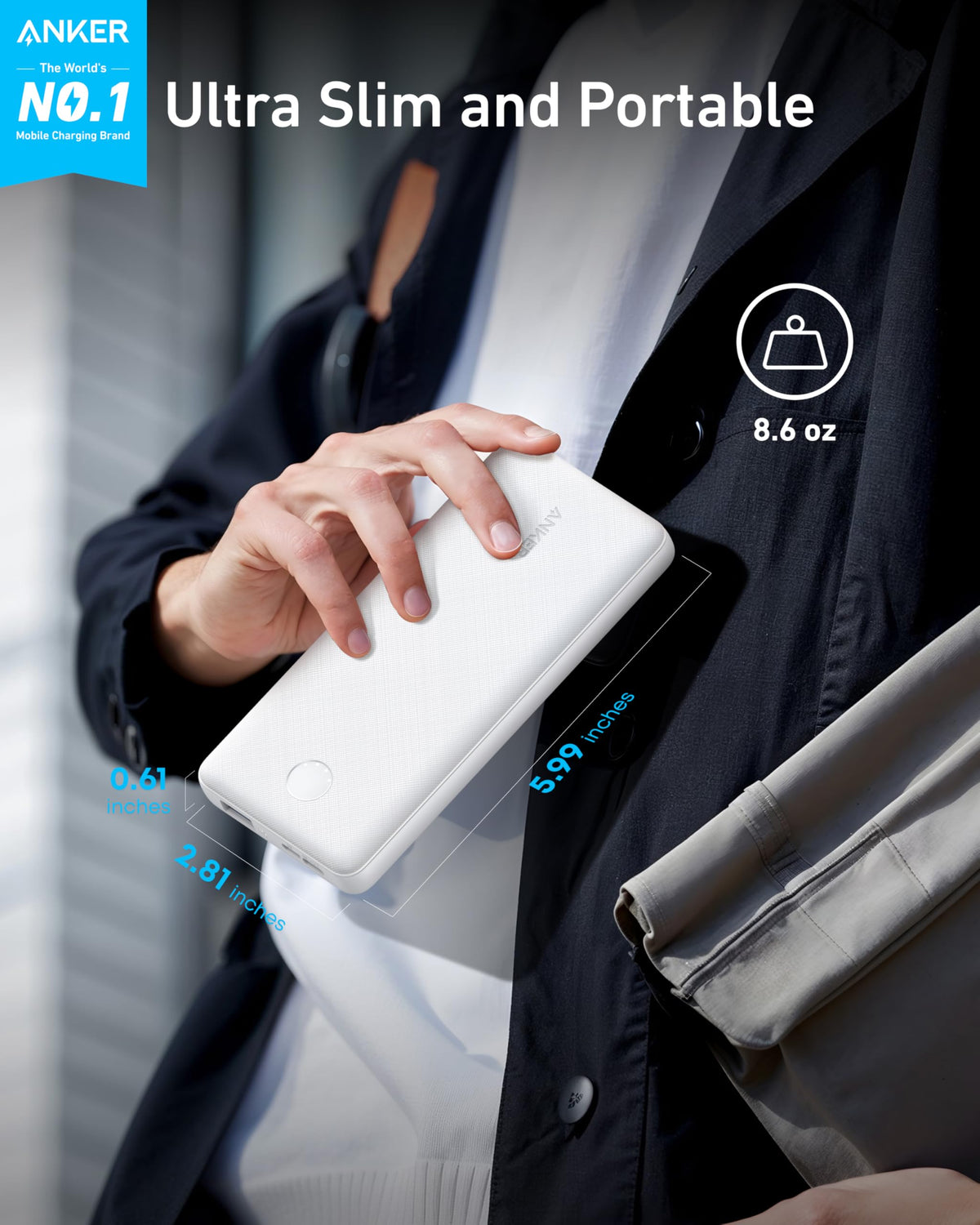 Anker | 313 Power Bank | PowerCore 10K