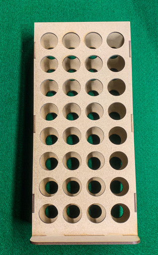 GCmini Half Vertical Paint Rack for Dropper Bottles, 26mm, 32 Bottles, view 3 of 6