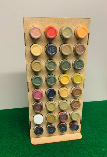 GCmini Half Vertical Paint Rack for Dropper Bottles, 26mm, 32 Bottles, view 2 of 6