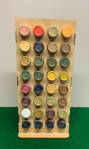 GCmini Half Vertical Paint Rack for Dropper Bottles, 26mm, 32 Bottles, view 4 of 6