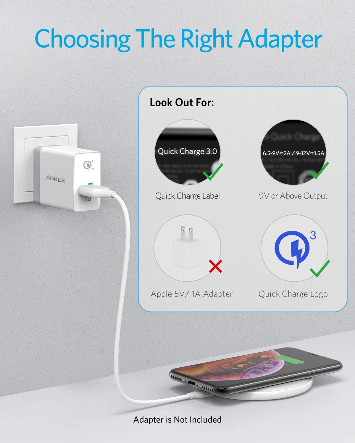 Anker | 313 Wireless Charger | Pad