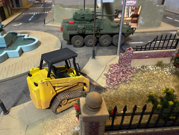 GCmini Cat / Bobcat Tracked Loader Resin Model, 28mm