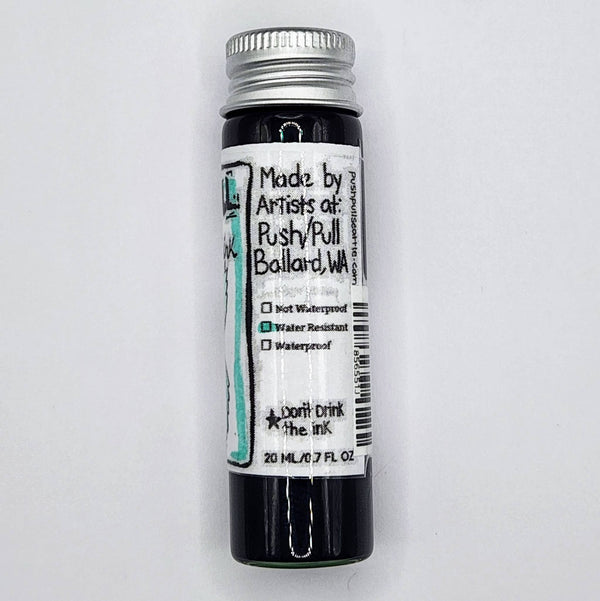 Push/Pull Magpie fountain pen ink, 20 ml vial