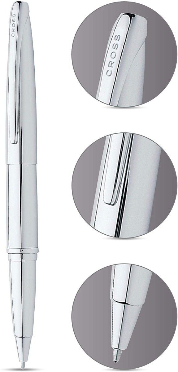 Cross | ATX Rollerball Pen | Pure Chrome