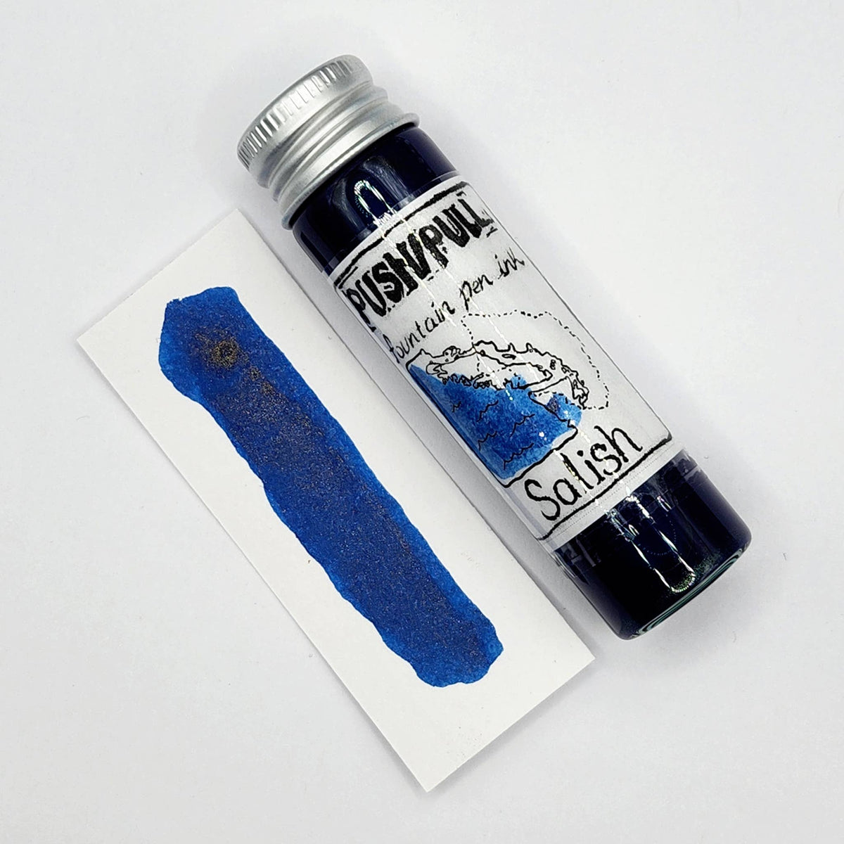 Push/Pull Salish fountain pen ink, 20 ml vial