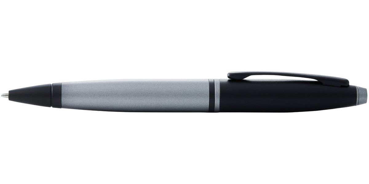 Cross | Calais Ballpoint Pen | Matte Gray and Black Lacquer