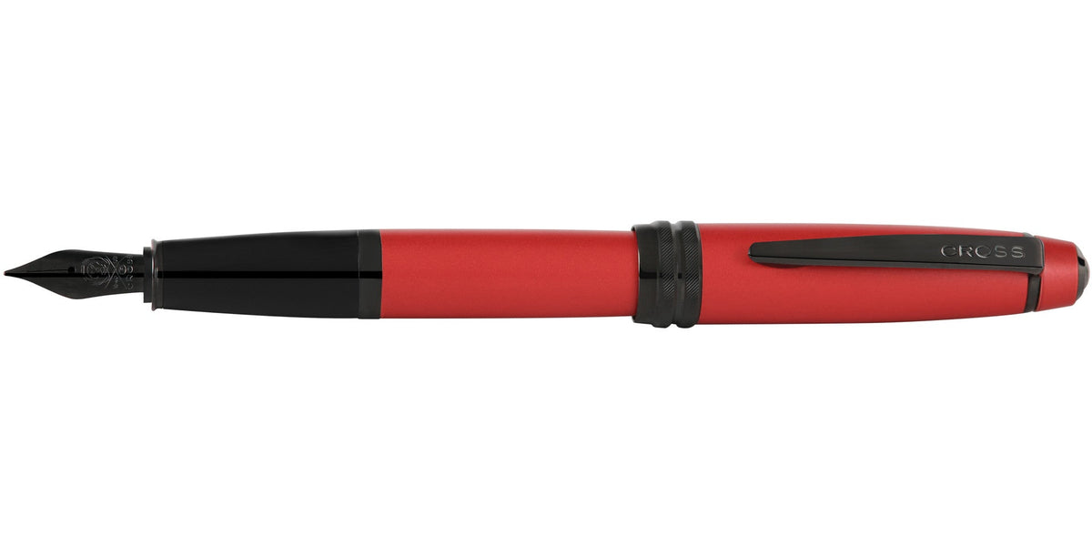 Cross | Bailey Fountain Pen | Matte Red Lacquer, Medium Nib