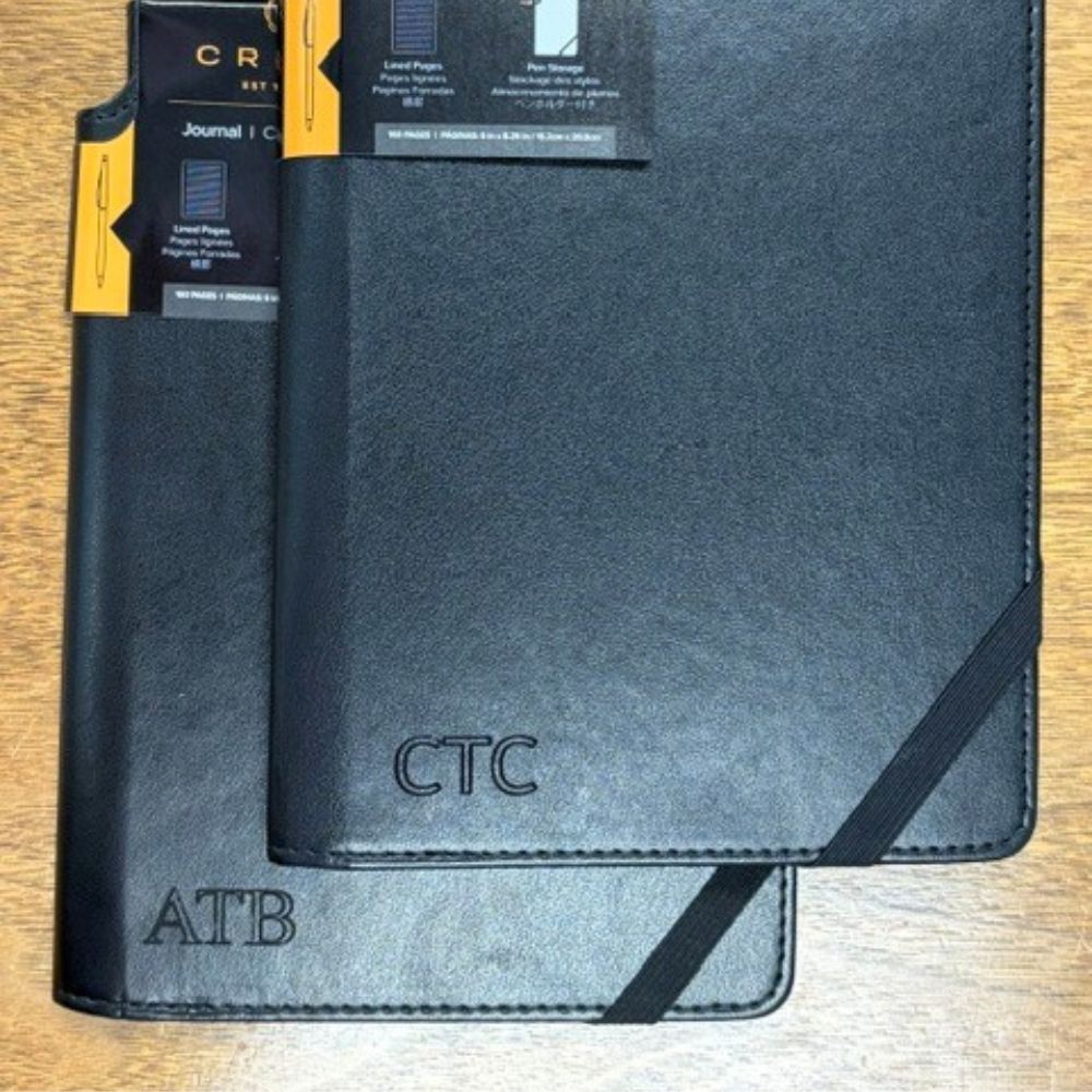 Cross | Leatherette Journal | Medium, Classic Black
