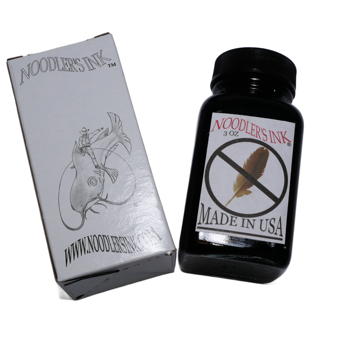 Noodler's | X-Feather Black Ink | 3oz Bottled Ink