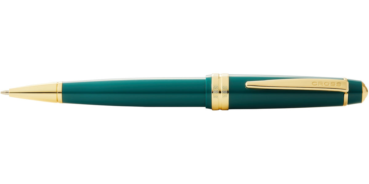 Cross | Bailey Light Ballpoint Pen | Polished Green Resin and Gold Tone