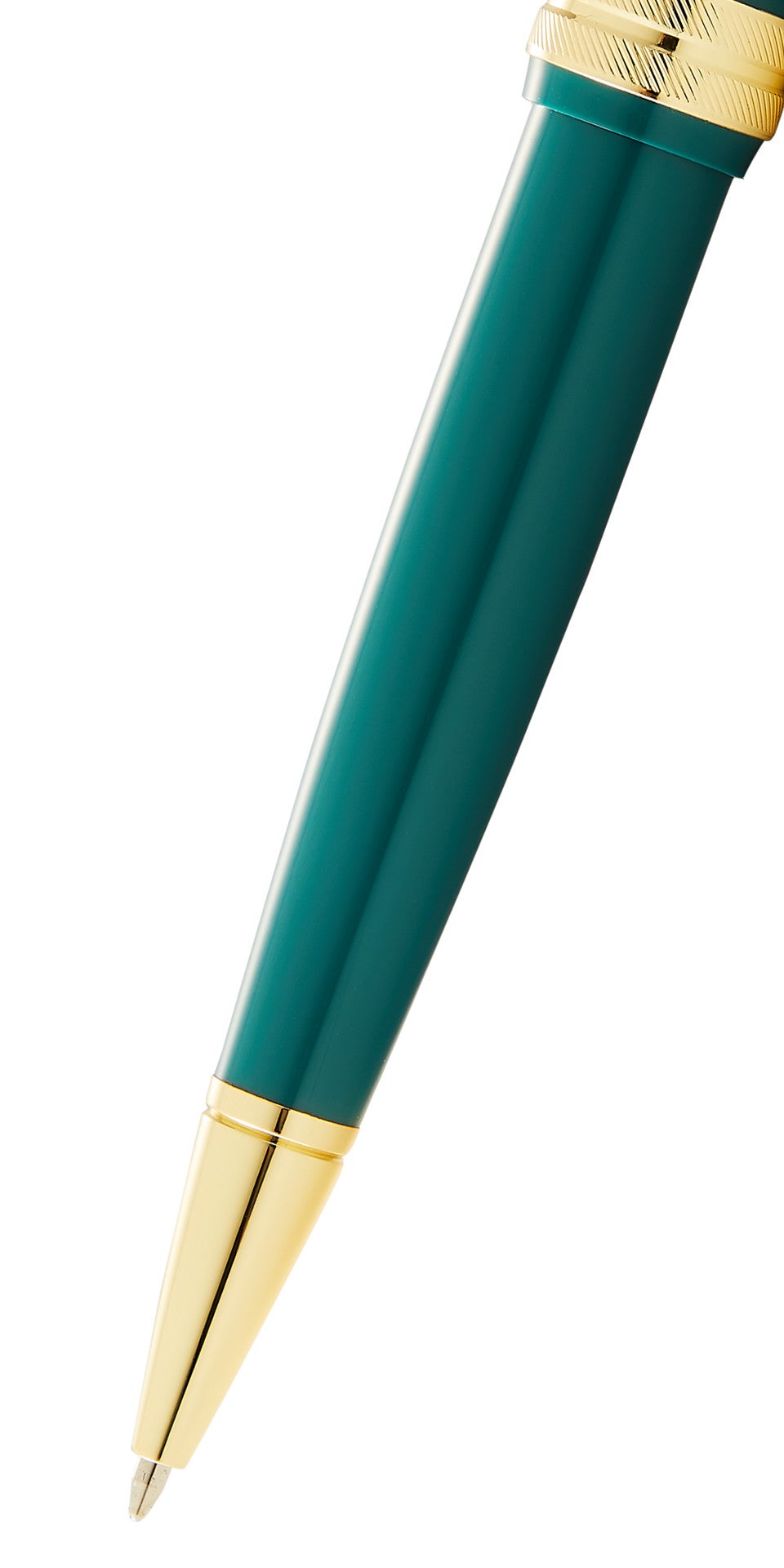Cross | Bailey Light Ballpoint Pen | Polished Green Resin and Gold Tone