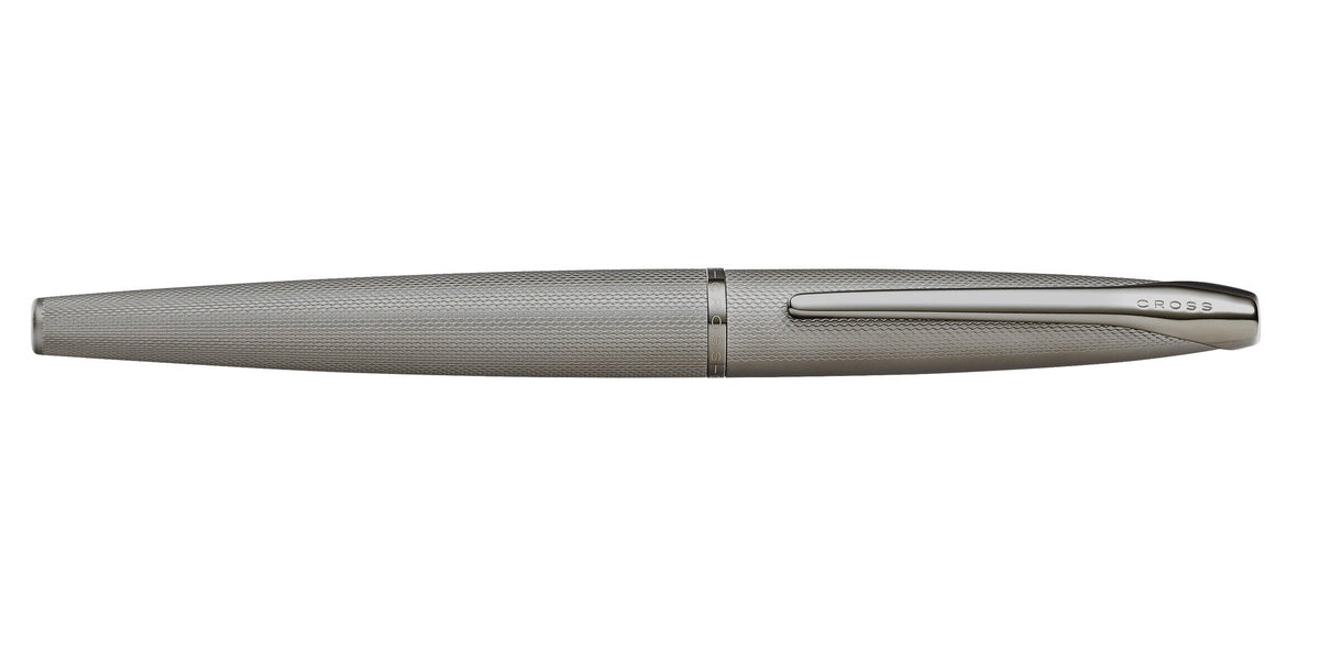 Cross | ATX Fountain Pen | Sandblasted Titanium Gray, Medium Nib