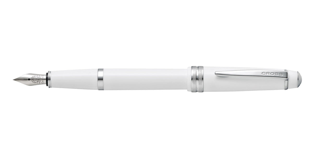 Cross | Bailey Light Fountain Pen | Polished White Resin, Fine Nib