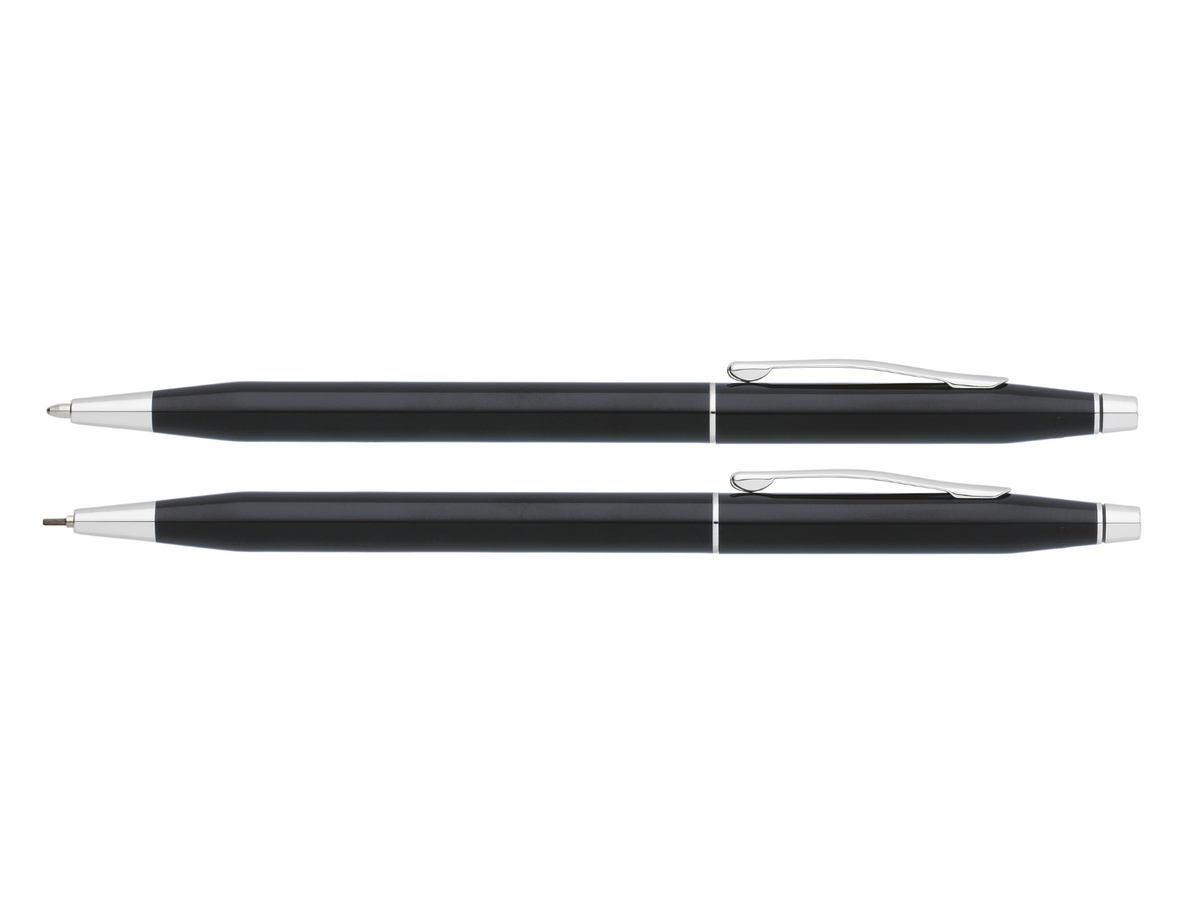 Cross | Classic Century Pen & Pencil Set | Black Lacquer