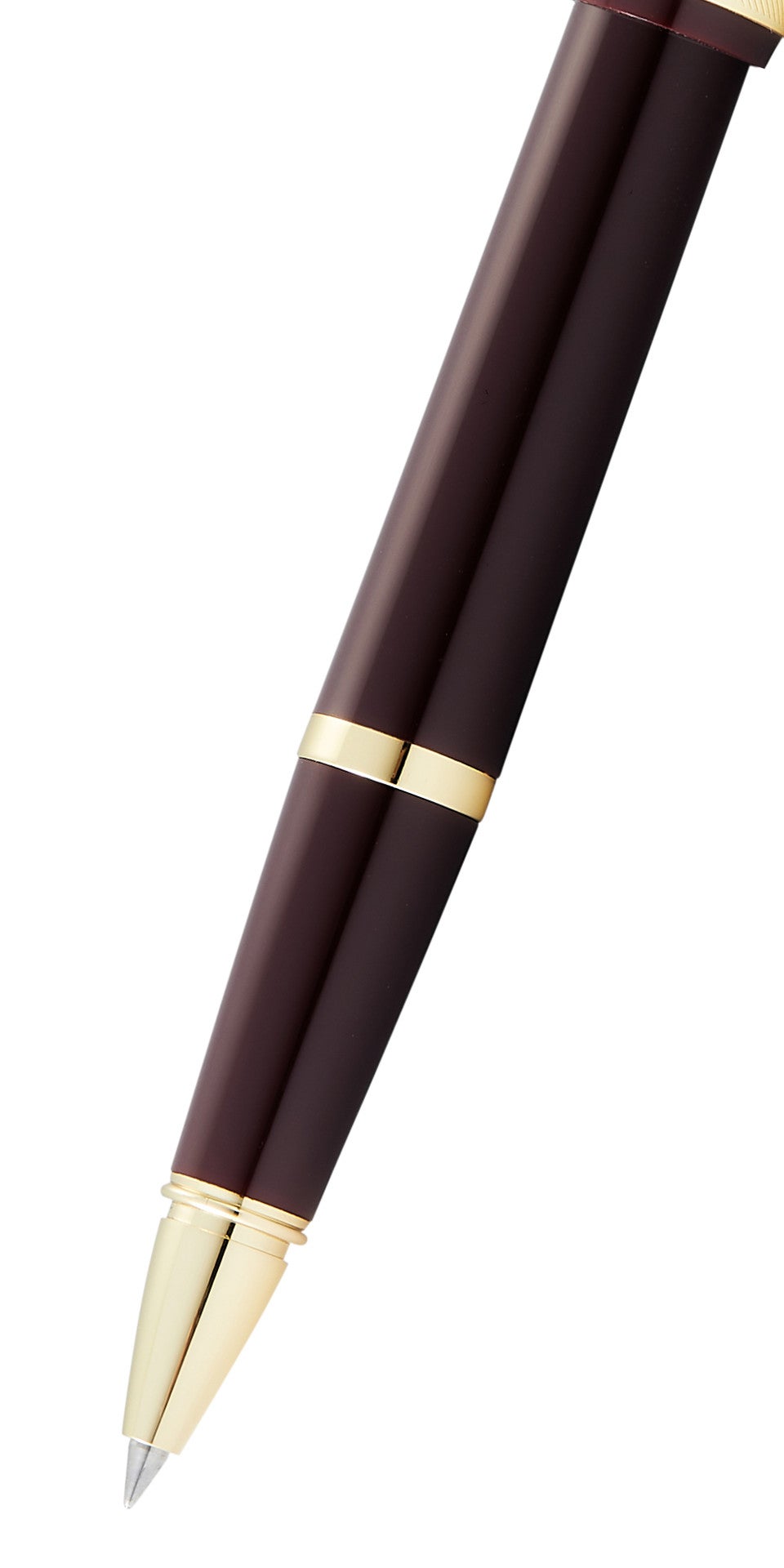 Cross | Bailey Light Rollerball Pen | Polished Burgundy Resin and Gold Tone