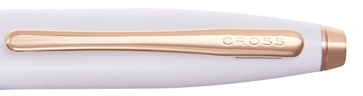 Cross | Calais Ballpoint Pen | Pearlescent White Lacquer