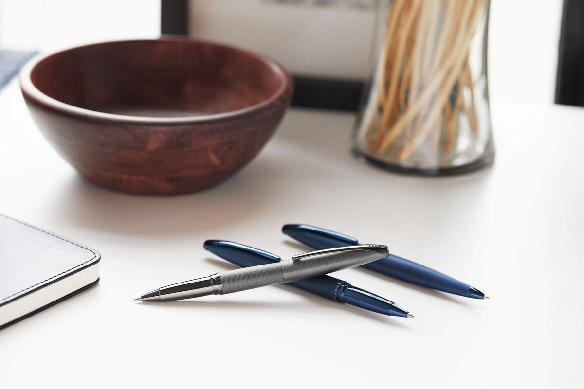 Cross | ATX Ballpoint Pen | Sandblasted Dark Blue