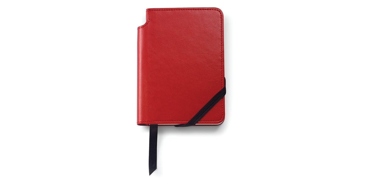 Cross Leatherette Journal, Small, Crimson
