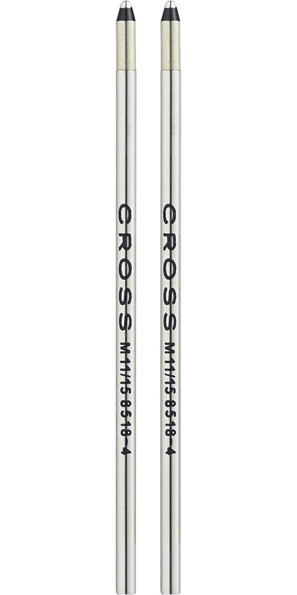 Cross | Mini Ballpoint Refill | Black, Medium, 2 Pack