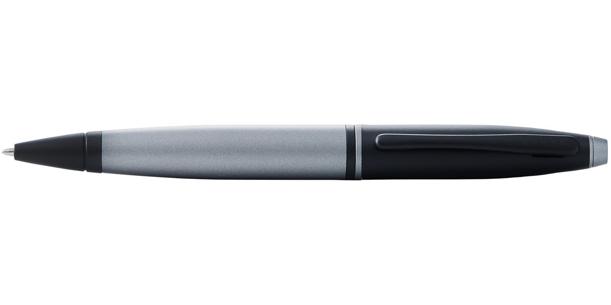 Cross | Calais Ballpoint Pen | Matte Gray and Black Lacquer
