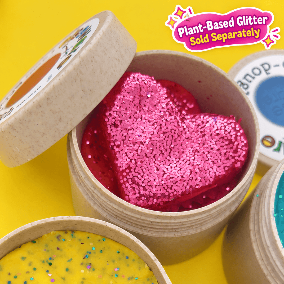 Elseware Unplug Eco-Dough Natural Play Dough, 4-Pack, view 3 of 7