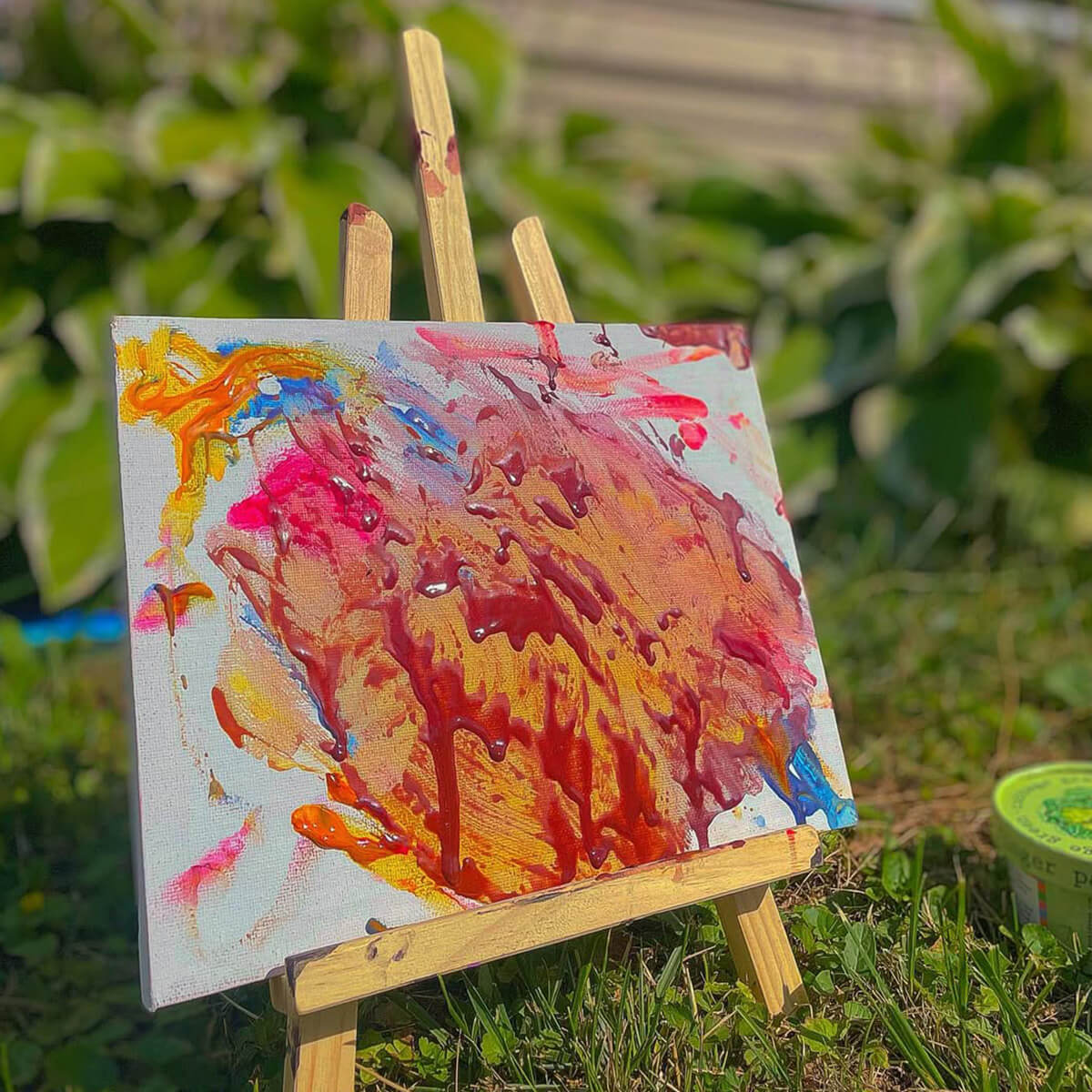 Elseware Unplug All Natural Finger Paint, Shelf-Stable Powder, view 3 of 9