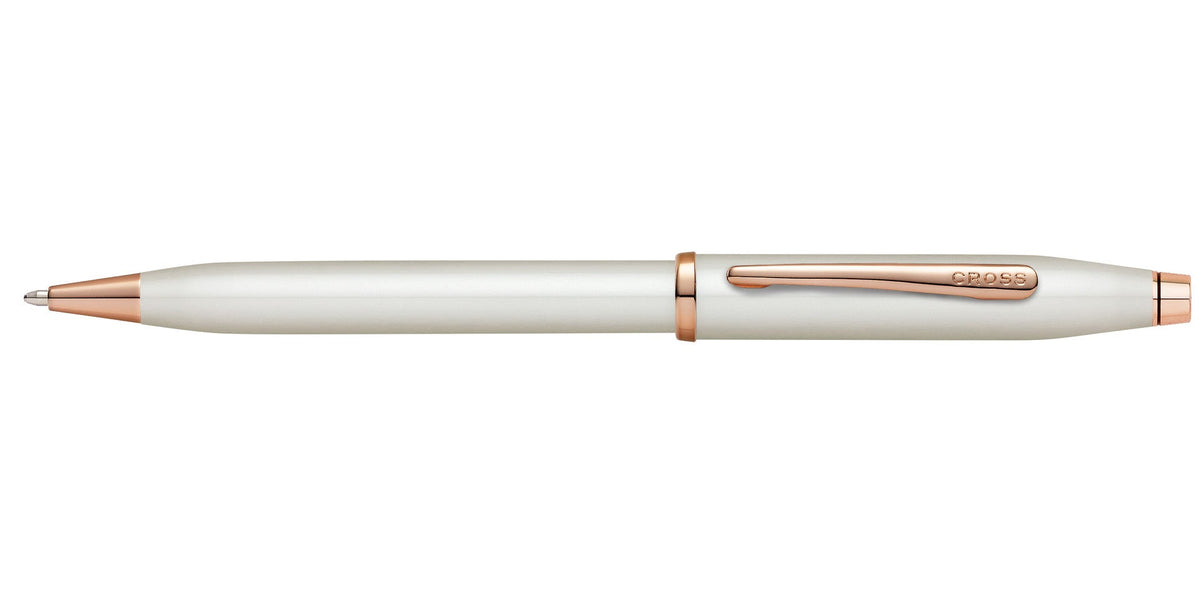 Cross | Century II Ballpoint Pen | Pearlescent White Lacquer