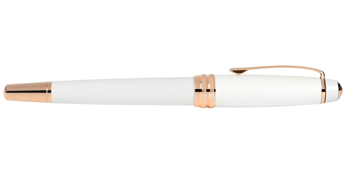 Cross | Bailey Fountain Pen | Pearlescent White Lacquer, Fine Nib
