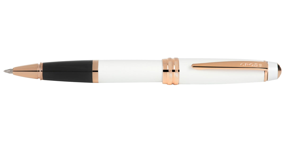 Cross | Bailey Rollerball Pen | Pearlescent White Lacquer