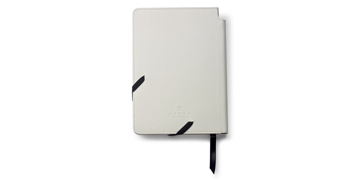 Cross | Leatherette Journal | Medium, Classic White