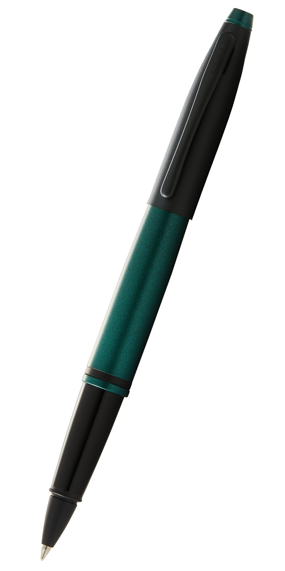 Cross Calais Rollerball Pen, Matte Green and Black Lacquer