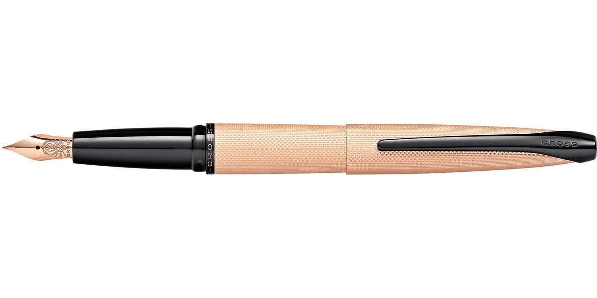 Cross | ATX Fountain Pen | Brushed Rose Gold, Medium Nib