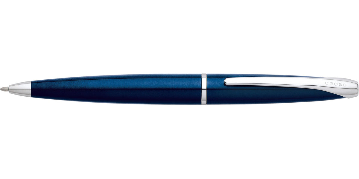 Cross | ATX Ballpoint Pen | Translucent Blue Lacquer