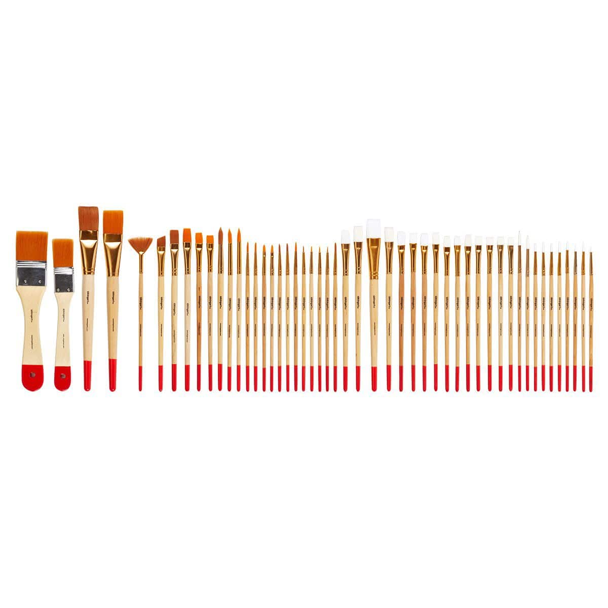 KINGART Value Pack Brush Set, 50 Brushes, view 3 of 5
