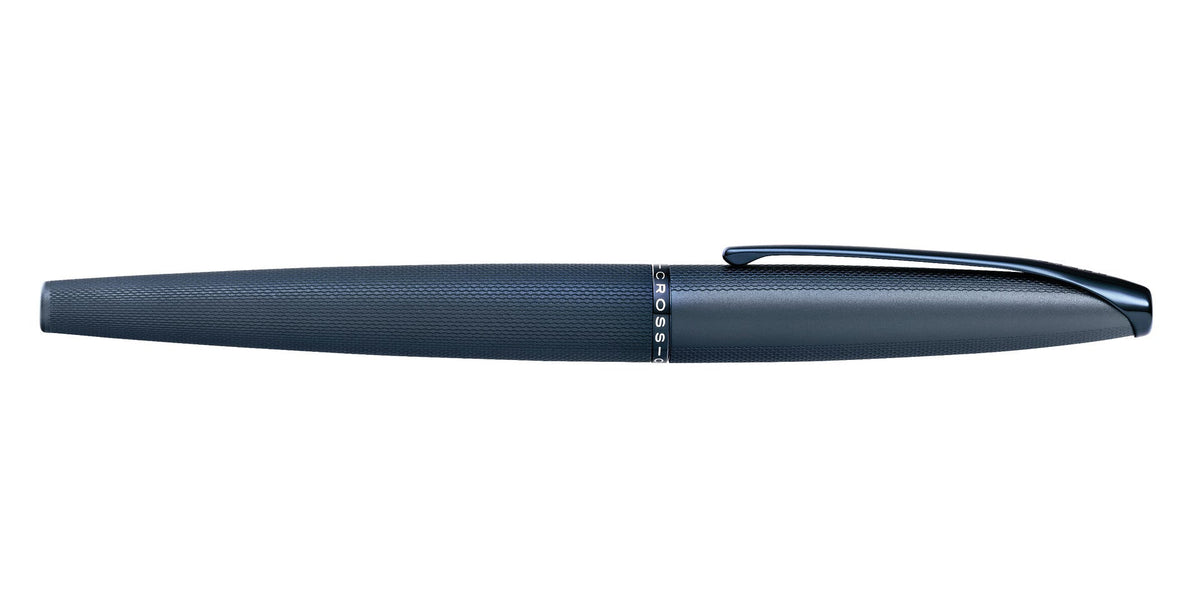 Cross | ATX Fountain Pen | Sandblasted Dark Blue, Medium Nib