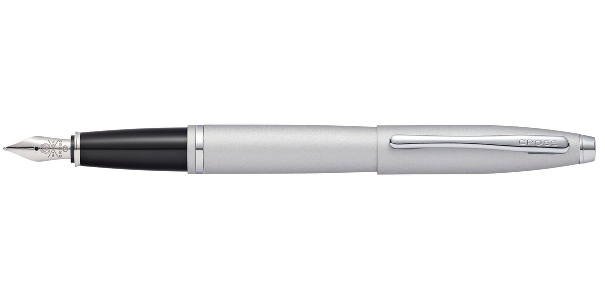 Cross | Calais Fountain Pen | Satin Chrome, Fine Nib