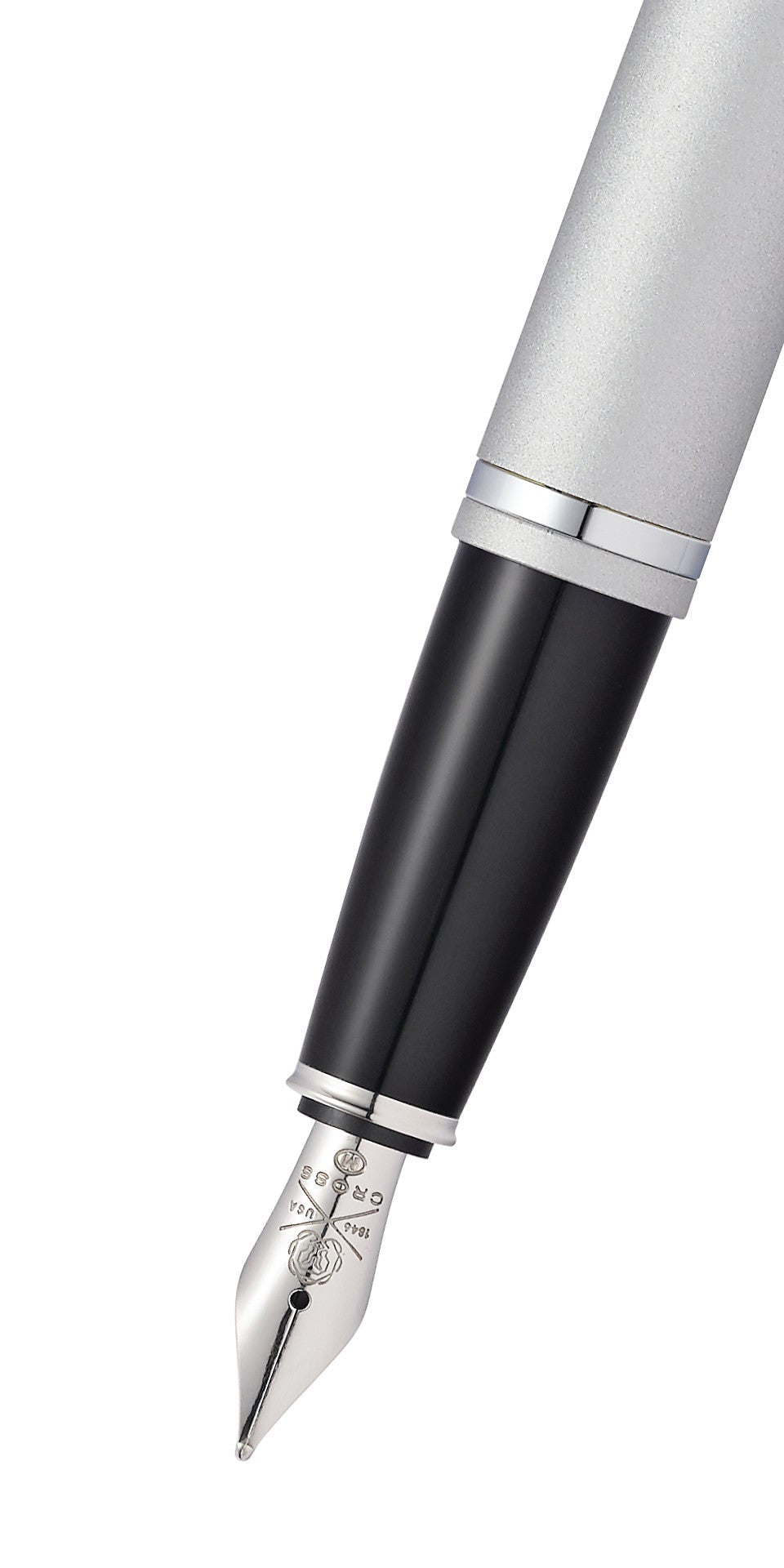 Cross | Calais Fountain Pen | Satin Chrome, Fine Nib