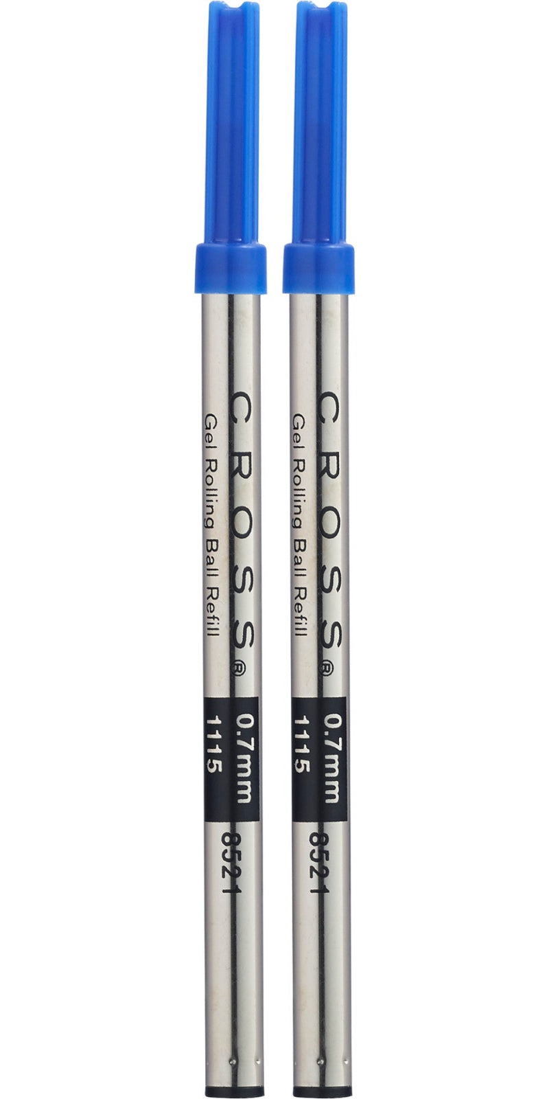 Cross | Selectip Gel Rollerball Refill | Blue, Medium, 2 Pack