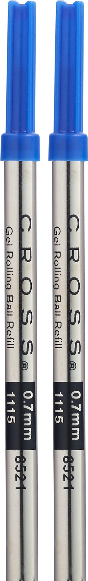 Cross | Selectip Gel Rollerball Refill | Blue, Medium, 2 Pack