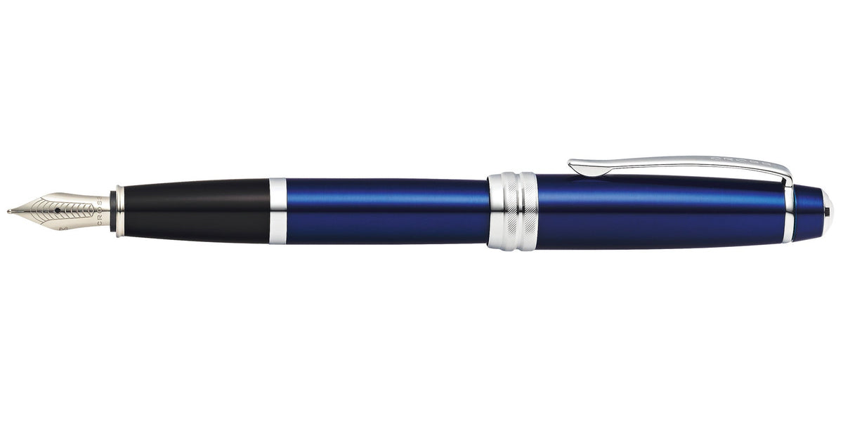 Cross | Bailey Fountain Pen | Blue Lacquer, Medium Nib
