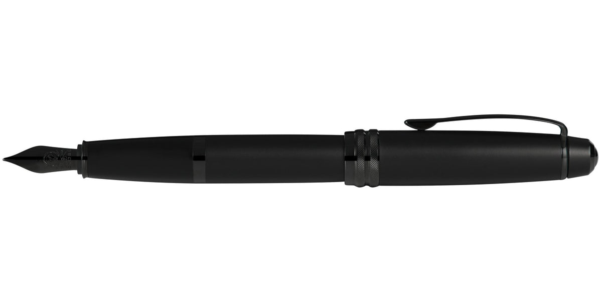 Cross | Bailey Fountain Pen | Matte Black Lacquer, Fine Nib