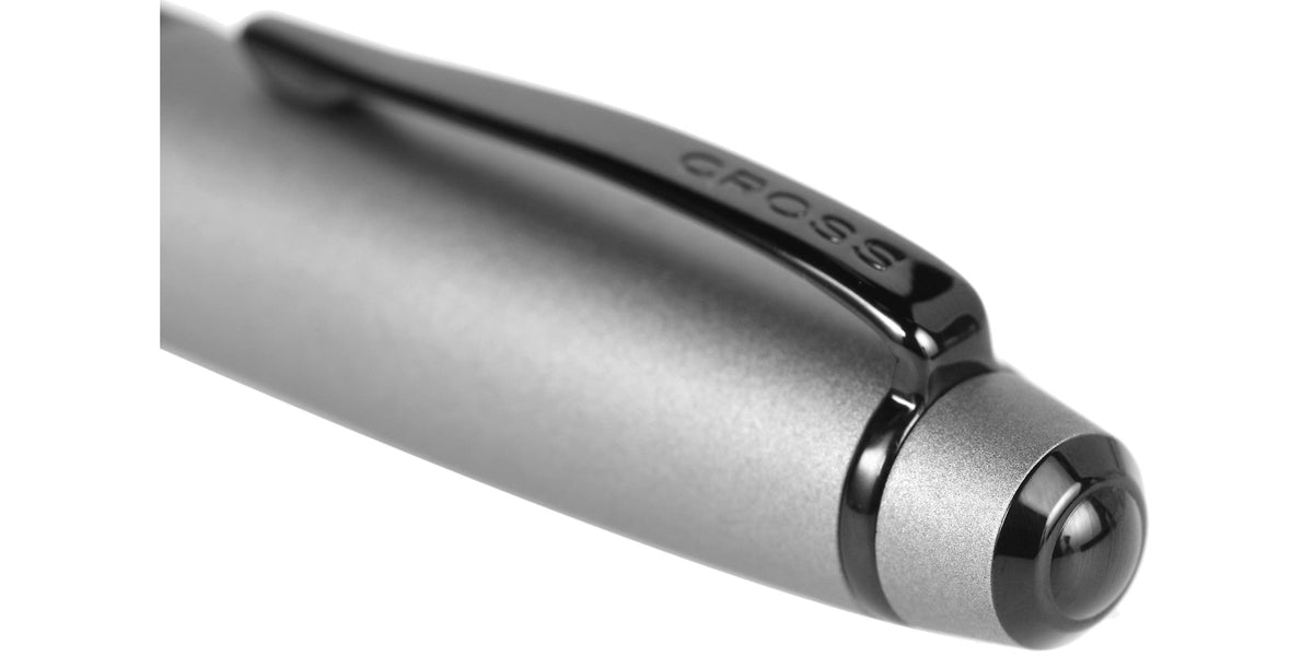 Cross | Bailey Fountain Pen | Matte Gray Lacquer, Medium Nib