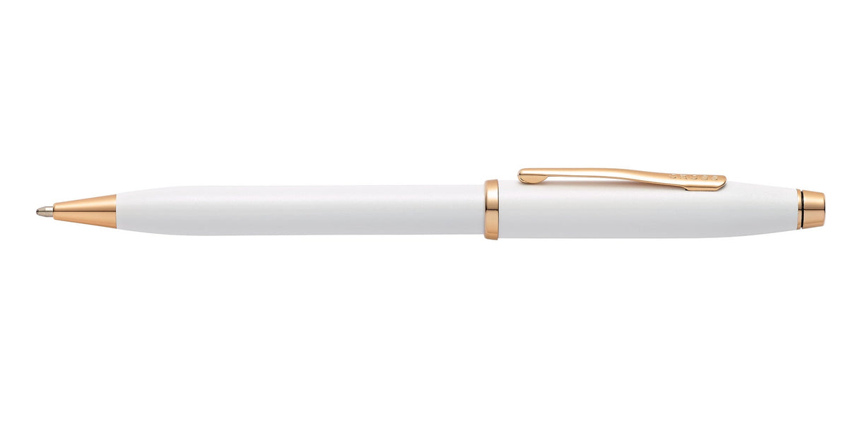 Cross | Century II Ballpoint Pen | Pearlescent White Lacquer